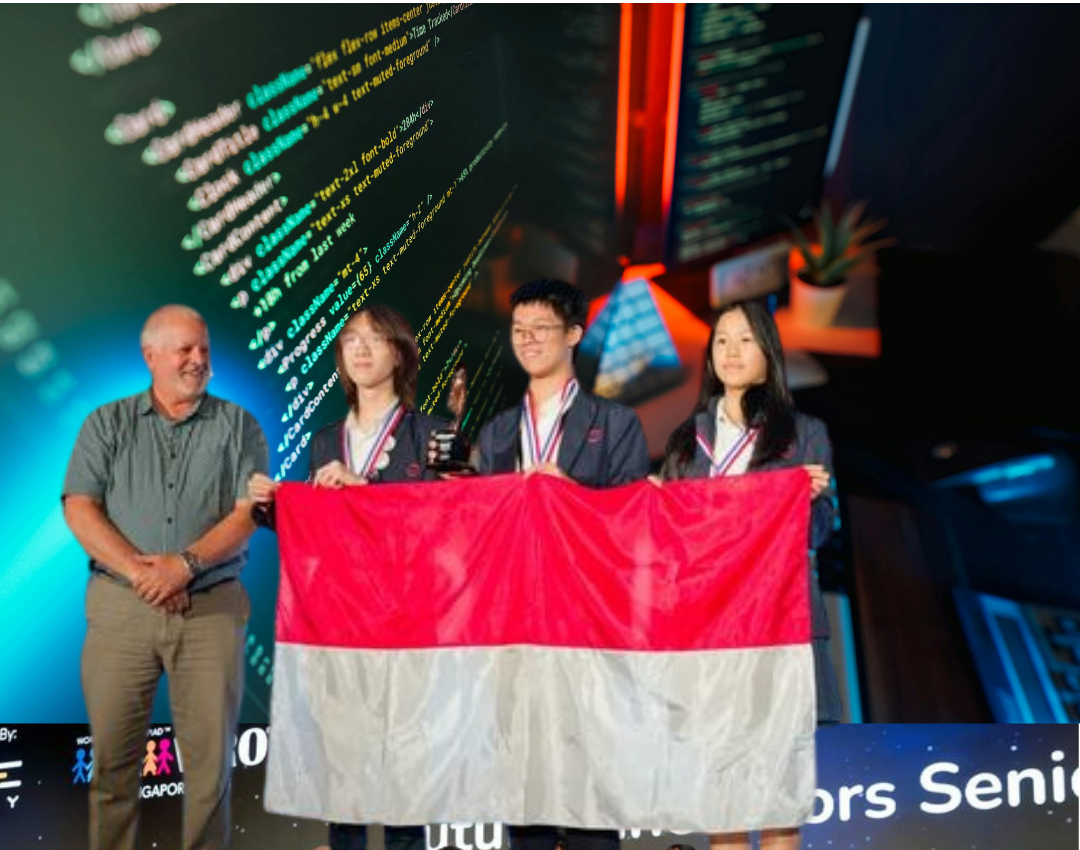 Kalahkan 91 Negara, Tiga Siswa Indonesia Raih Emas WRO 2025 Lewat Inovasi AI Pemulihan Bicara Pasien Stroke dan ALS
