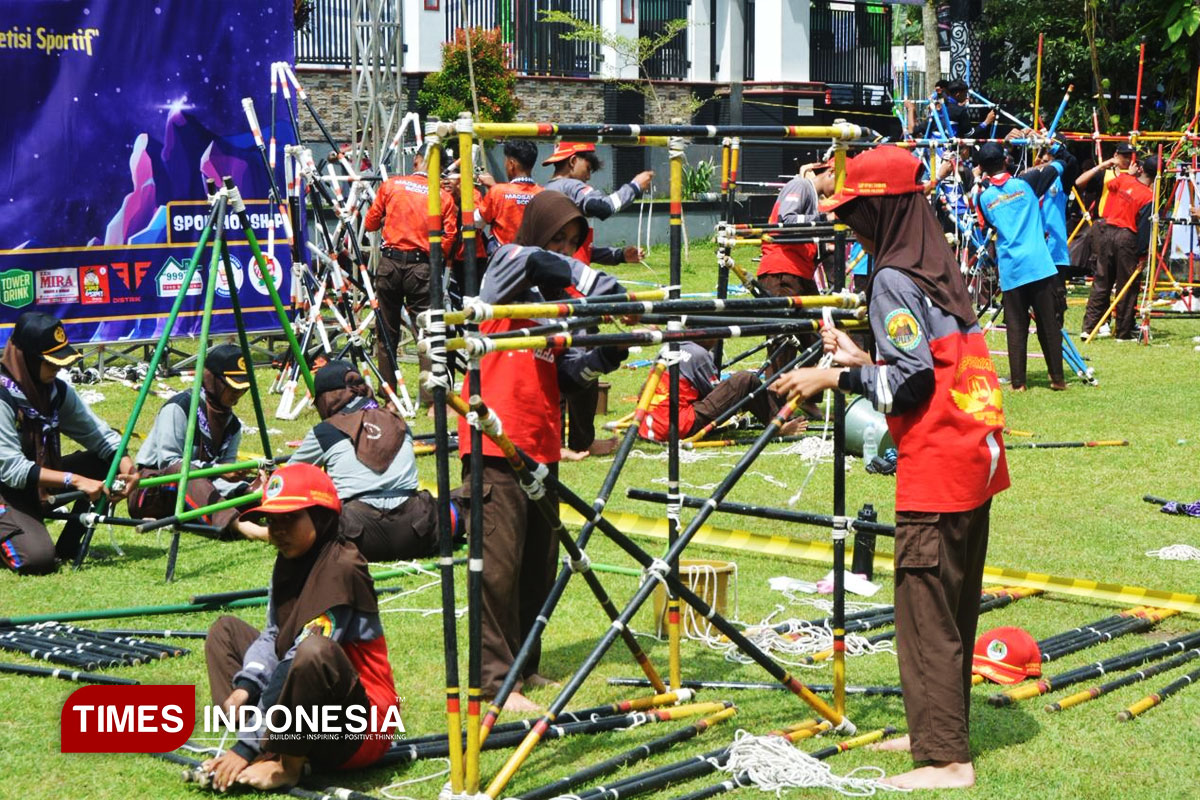 Ribuan Pramuka Penggalang Se-Jatim Turut Ambil Bagian Pada ANTARIKSA 2026 Yang Digelar di Blitar